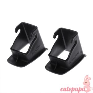 Cutep 2pcs รถเข็มขัดนิรภัยเด็ก Connector Latch ท่องเที่ยว Groove 1 คู่รถยนต์เด็กเด็กความปลอดภัยที่นั่งเข็มขัดนิรภัย Accesso