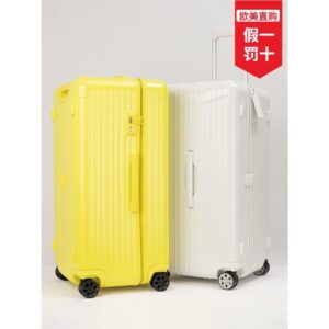 กระเป๋าเดินทาง RIMOWA Essential Trunk กระเป๋าล้อลากแบบตรวจสอบ ขนาด 33 31 นิ้ว สีด้าน