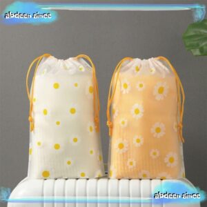 ABDEENSINCE ถุงเก็บรองเท้า กระเป๋าหูรูดกันน้ากันฝุ่น การ์ตูนสร้างสรรค์ Daisy เสื้อผ้า Classified แขวนกระเป๋ากระเป๋าเดินทางกระเป๋าเดินทางBusness Trip