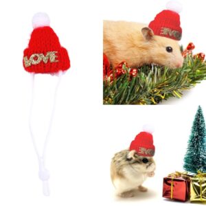 Winu น่ารักหนูแฮมสเตอร์ Santa หมวกนุ่มปรับ Headwear หมวกคริสต์มาส