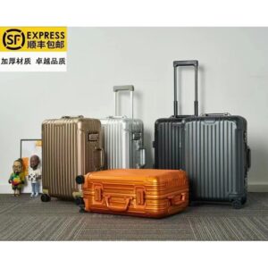 R Home Allอลูมิเนียมแมกนีเซียมกระเป๋าเดินทาง Topas รถเข็น Boarding Case กระเป๋าเดินทาง Original