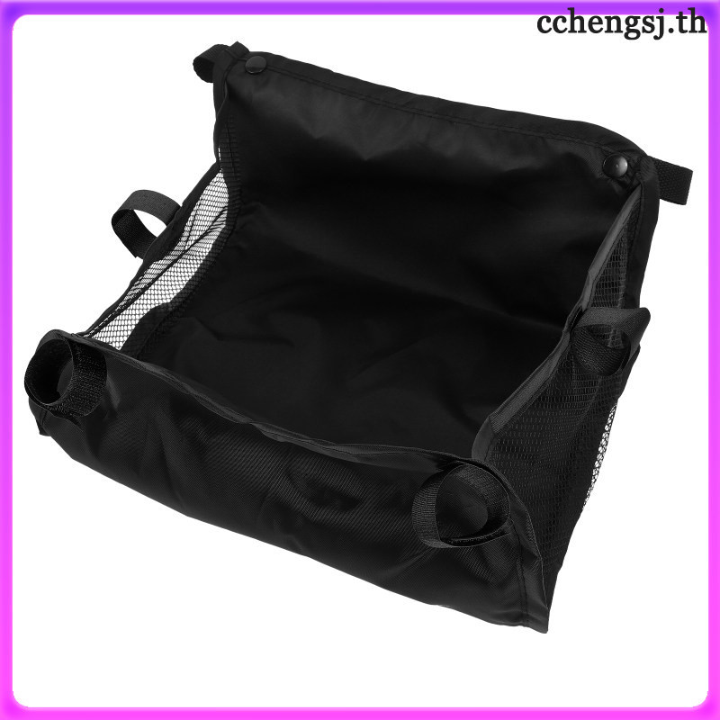 ตาข่ายรถเข็นเด็กทารก Organizer ภายใต้ตะกร้าสาหรับร่มถุงเก็บ 3000X3000X1000 ซมผ้า Oxford สีดาเด็ก cchengsj