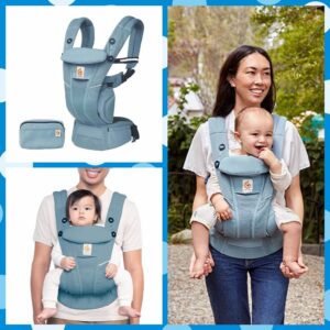 American Second Dog ergobaby omni Breeze เป้อุ้มเด็กทารกแรกเกิดน้าหนักเบา Breathable Baby Hug Baby Handy เครื่องมือ