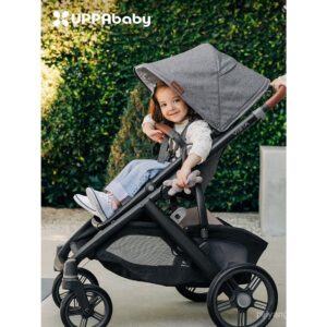 UPPAbaby VistaV3 รถเข็นเด็กทารกแนวนอนสูงภูมิทัศน์สูงพิเศษสามารถนั่งโกหกรถเข็นมัลติฟังก์ชั่นสองทางแบบพับได้