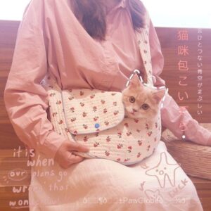 Fashion Pet Crossbody Bag Diagonal Crossbody Cat Bunny Takeaway Bag Catch Pet Instant Large Capacity FRI2