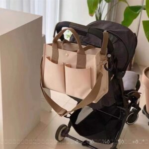 Mommy Bag Compartment กระเป๋าสะพายแบบพกพาความจุขนาดใหญ่กระเป๋าแม่ AllMatch กระเป๋าช้อปปิ้ง DPKW