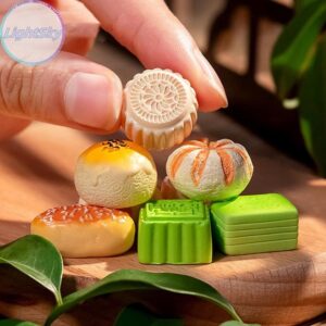 LightSky MicroLandscape จาลองอาหารเล่น Mung Bean เค้กพุทราเค้ก Shortbread เรซิ่นหัตถกรรม Diy ตกแต่งยิง Props เครื่องประดับ TH