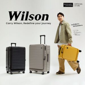 Lifetime Warranty รุ่น Wilson signature กระเป๋าเดินทางที่เข้าใจนักเดินทาง by BAGGAGE LUGGAGE
