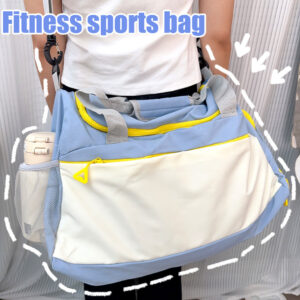 กระเป๋าสะพายข้างกีฬาฟิตเนสแยกเปียกกันน้าแห้ง กระเป๋าถือเก็บกระเป๋าเดินทางอเนกประสงค์ที่ทันสมัย