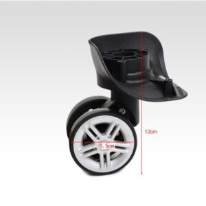 อุปกรณ์เสริมกระเป๋าเดินทาง กรณีรถเข็นอุปกรณ์เสริมกระเป๋าเดินทางเปลี่ยนล้อกระเป๋าเดินทางล้อสากลรหัสผ่านกระเป๋าเดินทางล้อเปลี่ยน