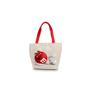 สินค้าสมนาคุณ กระเป๋าผ้า MMs Tote Bag RedYellow ขนาด 03 x 15 x15 cm