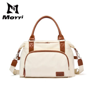MOYYI กระเป๋าเดินทางกันน้าขนาดใหญ่ความจุผู้หญิงแฟชั่น Duffel กระเป๋า Casual AllMatch กระเป๋าถือน้าหนักเบา