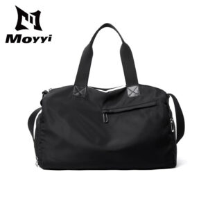 MOYYI กระเป๋าเดินทางกันน้าสาหรับผู้ชายกระเป๋าเดินทางธุรกิจกระเป๋า Duffel ช่องใส่รองเท้าแห้งเปียกแยกกระเป๋ายิม