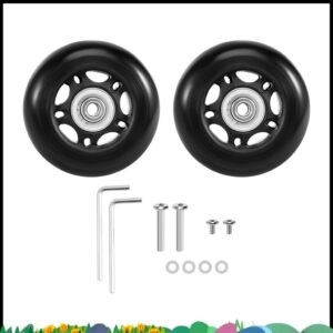 2 ชุดกระเป๋าเดินทางเปลี่ยนล้อเพลาและชุดซ่อมประแจ จาก 68มม