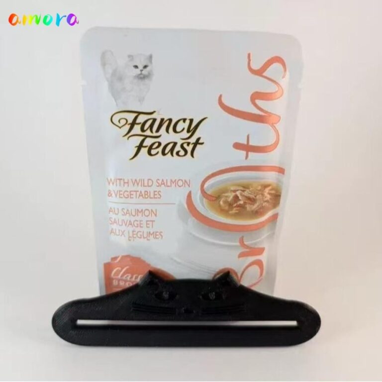 เครื่องมือบีบ AMORA อุปกรณ์บีบรักษาแมวแบบพกพา พลาสติกสร้างสรรค์การ์ตูน Black Cat Snacks อุปกรณ์เสริมผลิตภัณฑ์สาหรับสัตว์เลี้ยง