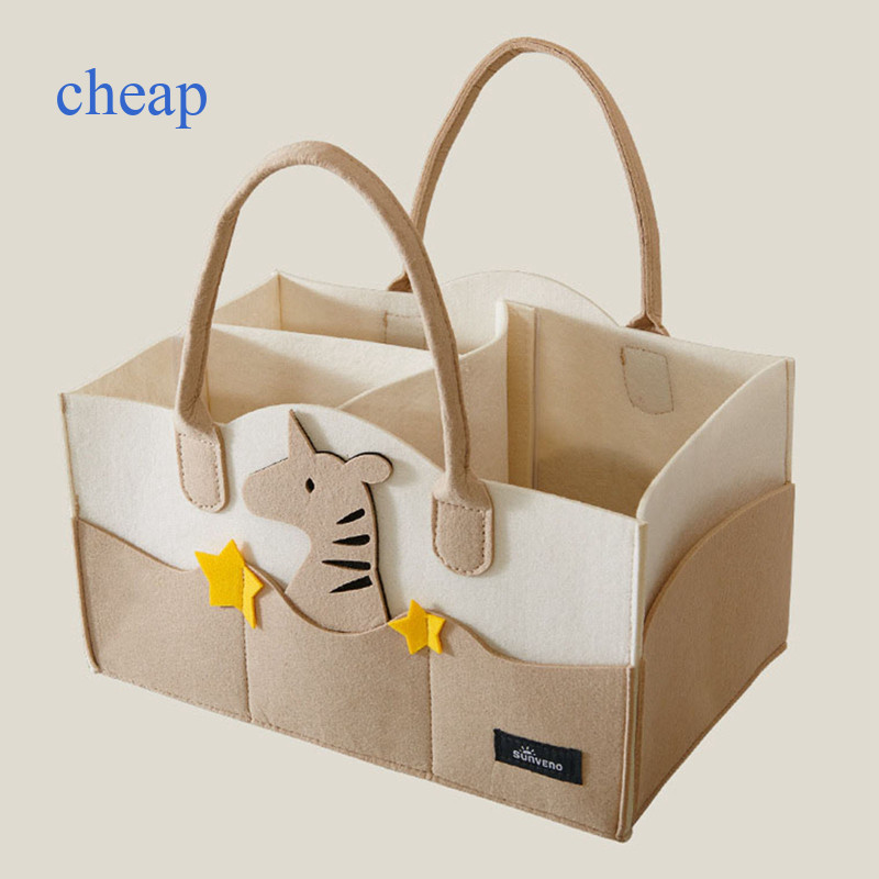 ความจุขนาดใหญ่ MotherAndBaby Bag Felt Diaper Bag กระเป๋าผ้าอ้อมเด็ก Travel Mommy Diaper Bag Bag Trave