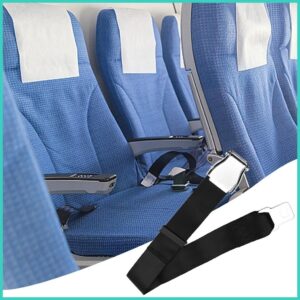 อุปกรณ์ขยายเข็มขัดนิรภัยเครื่องบินด้านข้างใส่เข็มขัดนิรภัยแบบปรับได้เข็มขัดนิรภัยเที่ยวบินเชิงพาณิชย์สีดาความปลอดภัยแบบพกพา magith