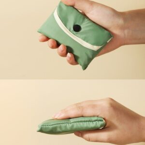 ส่วนลด กระเป๋าช้อปปิ้งพับได้แบบพกพาสไตล์ใหม่มัลติฟังก์ชั่ซูเปอร์มาร์เก็ตถุงช้อปปิ้งพับได้กระเป๋าพับได้เรียบง่ายบางเฉียบ