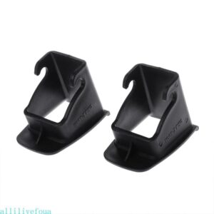 Allilivefoua 2 ชิ้นรถที่นั่งเด็ก ISOFIX สาหรับ Latch เข็มขัด Connector ท่องเที่ยว Groove เด็กความปลอดภัยที่นั่ง