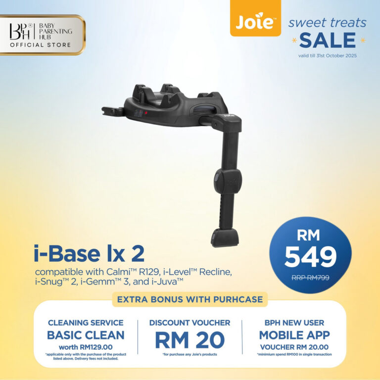 Joie iBase LX 2 เข้ากันได้กับ CalmiTM R129 iLevelTM Recline iQuestTM iSnugTM 2 iGemmTM 3 และ iJuvaTM