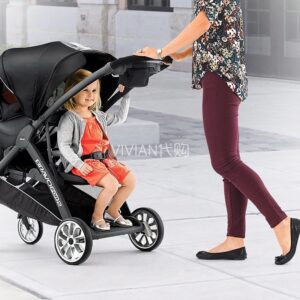 สหรัฐอเมริกา Daigou Package Tax Chicco Chicco BravoFor2 StandingSitting Double Trolley Twins