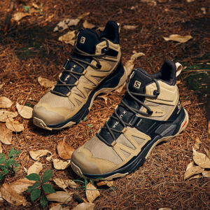 Salomon Salomon Salomon ผู้ชายรองเท้าเดินป่ากันน้ากลางแจ้ง MIDTop รองเท้าเดินป่า X ULTRA 4 MID GTX