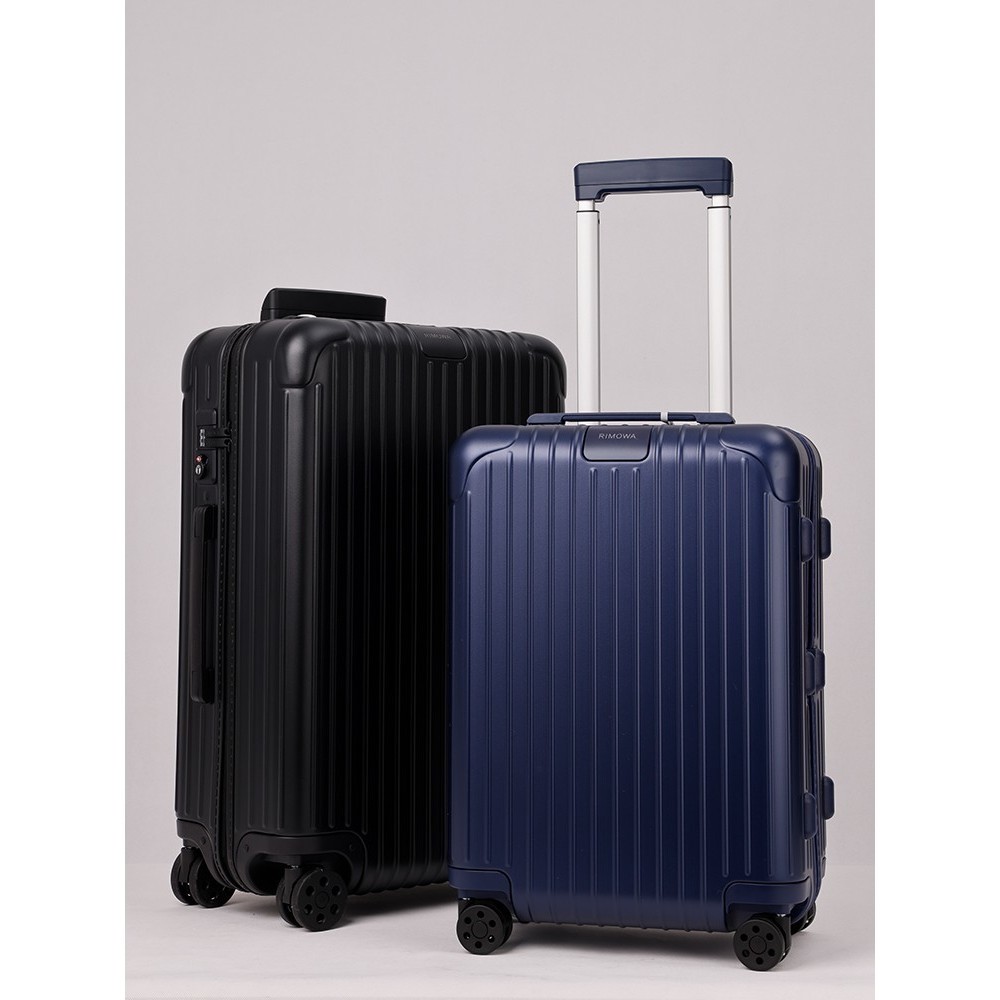 Rimowa กระเป๋าเดินทางที่จาเป็น Universal Wheel Boarding Matte Black 20 ของแท้ 21