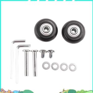 2 ชุดกระเป๋าเดินทางเปลี่ยนล้อเพลา Deluxe Repair เครื่องมือ OD 35 มม ffefhrudh