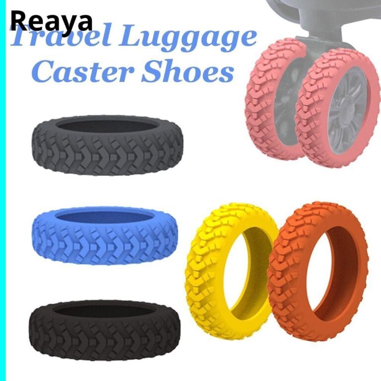 REAYA อะไหล่ล้อกระเป๋าเดินทาง ซิลิโคน ป้องกันเสียงรบกวน พร้อมล้อเลื่อน เสียงเงียบ 8 ชิ้น ต่อชุด