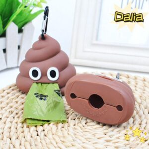 DALIA เครื่องจ่ายถุงขยะสัตว์เลี้ยง ถุงขยะ Carrier ผู้ถืออุปกรณ์สัตว์เลี้ยงกล่องเก็บ Poop กระเป๋า Litter Picker สุนัข Dispenser
