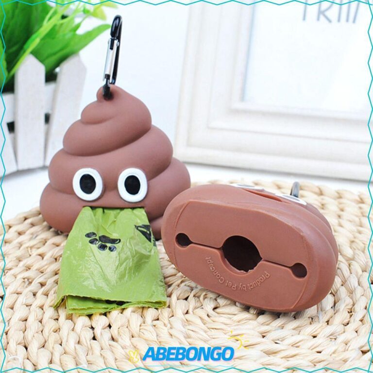 ABEBONGO สัตว์เลี้ยงถุงขยะ Dispenser Litter Picker เครื่องมือทาความสะอาดอุจจาระรูปร่างแบบพกพา Poop กระเป๋าอุปกรณ์สัตว์เลี้ยงเครื่องจ่ายสุนัข