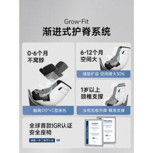 H HBR Hubel Value Package E360pro สมาร์ทที่นั่งระบายอากาศรถเข็นเด็กเดินเด็ก Handy Tool Package TwoWay