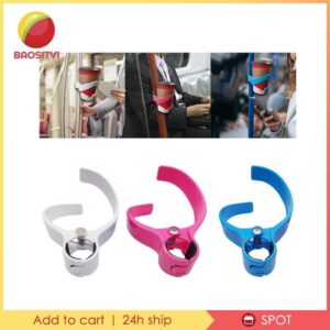 ความเบา1 ผู้ถือผู้ถือแก้วกาแฟคลิปแข็งแรงติดตั้งง่ายมั่นคงสากลปรับสาหรับรถบัสจักรยานจักรยานเดินทาง