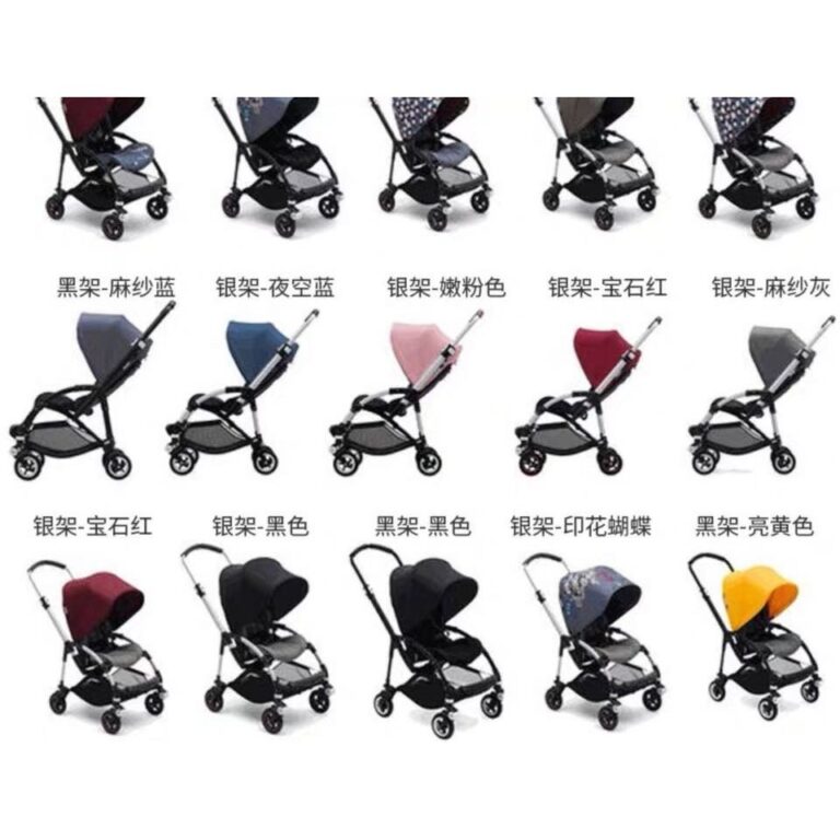 Bugabaa boo5 รถเข็นเด็กทารกสี่ล้อโช้คอัพอิสระ OneClick รับรถ Multi