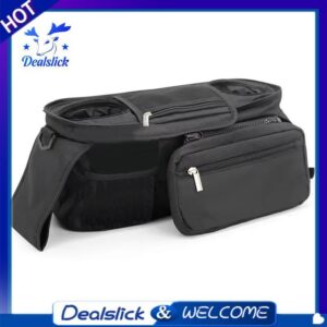 Baby  Pet Stroller Organizer with Insulated Cup Holder กระเป๋าใส่โทรศัพท์แบบปรับได้