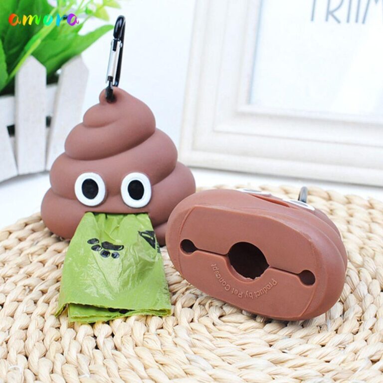 AMORA เครื่องจ่ายถุงขยะสัตว์เลี้ยงอุปกรณ์สัตว์เลี้ยง Carrier Holder กล่องเก็บของ Poop กระเป๋าเครื่องมือทาความสะอาด Litter Picker สุนัข Dispenser