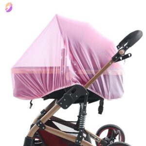 รถเข็นเด็กทารกมุ้งกันยุงเด็กทารกรถที่นั่งแมลงสุทธิยุงสาหรับผู้ให้บริการ Cradles Cradles Crib