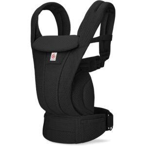 Ergobaby OMNI Deluxe Mesh Baby Carrier  Blue Daisy  4 Carry Positions  Ship from Japan