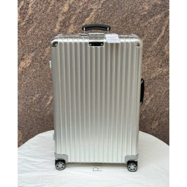 ถูกที่สุด ของแท้ 100 RIMOWA Classic Checkin M อลูมิเนียมแมกนีเซียมอัลลอย 26 นิ้ว กระเป๋าเดินทาง 97363004