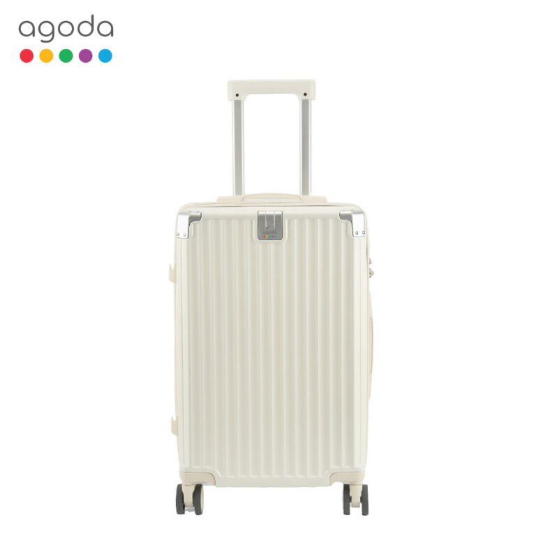 Agoda HandsFree Hustle 22 355 x 23 x 56 CM กระเป๋าเดินทาง ABSPC ล้อลาก กระเป๋าเดินทาง มาพร้อมกับที่วางแก้ว