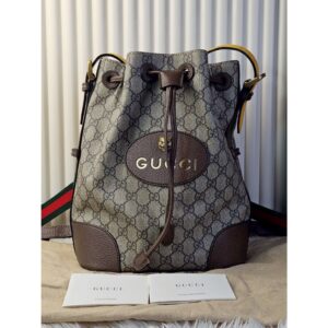 like new gucci drawstring backpack สวยใหม่
