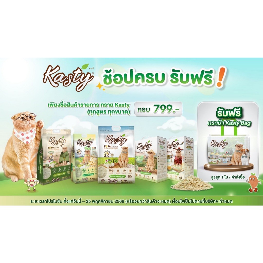 ของแถม Kasty กระเป๋า Shopping Bag