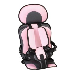 เบาะรองนั่งสาหรับเด็กแบบพกพาแผ่นรองเดินทางกันลื่นสาหรับและพื้นผิวที่มั่นคงน้าหนักเบาซักเครื่องได้ สี