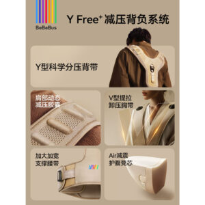 โปรโมชั่น 618 BeBus Air Cushion Decompression YShaped เอวสตูลเป้อุ้มเด็ก TwoinOne Breathable Baby Handy Tool