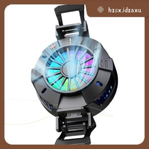 hzsxjdzaxu สาหรับสมาร์ทโฟนแท็บเล็ตสาหรับเล่นเกม Video Call  Live Broadcast 2In1 Magnetic  Clipon โทรศัพท์พัดลมระบายความร้อนหม้อน้า