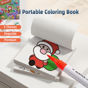 ToyLab ToyLab Mini DIY สมุดระบายสีสาหรับเด็ก Montessori ของเล่นเพื่อการศึกษาสาหรับชายหญิง Mainan Budak Perempuan ของเล่นเด็กผู้หญิง