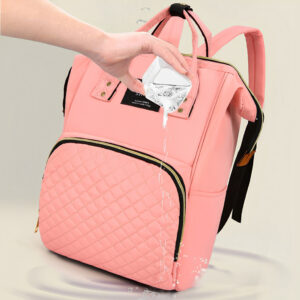 ได้รับใน 13 วัน กระเป๋า กระเป๋าสำหรับคุณแม่ ใส่ขวดนม ใส่ผ้าอ้อม มีช่องใส่ทิชชู่ กระเป๋าเดินทาง กระเป๋าสะพายหลัง