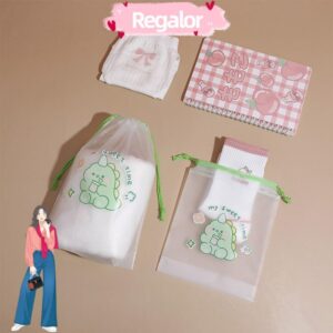 REGALOR กระเป๋าหูรูด ฝุ่นProof Matte โปร่งใสรองเท้าเก็บกระเป๋าทนทาน PE แขวนกระเป๋าเสื้อผ้า Classified Travel Bundle กระเป๋าเดินทางกลางแจ้งBusness Trip