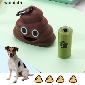 WONDA ถุงขยะสัตว์เลี้ยงกล่องเก็บอุปกรณ์สัตว์เลี้ยง ข้อความ ถุงขยะ Poop กระเป๋า Carrier ผู้ถือสุนัข