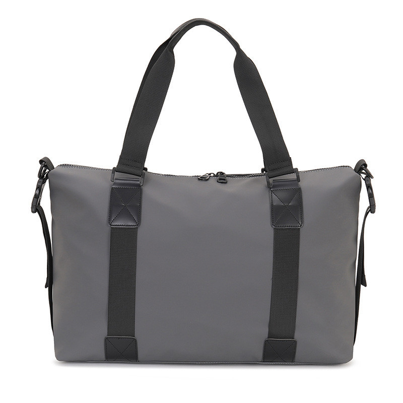 Compact Graceful Weekender Duffel Bag Generous ทนทานกระเป๋าเดินทางซิปทาทนทานโพลีเอสเตอร์การประชุมส่วนบุคคล Catered